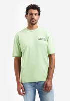 No- Excess T-shirt Crewneck Solid Heavy Interlock 31340313 Print T-shirts 050 Green - thumbnail