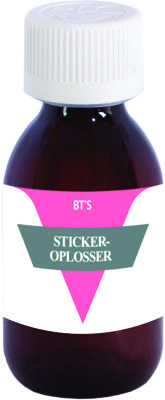 BT'S Sticker oplosser 120 Milliliter