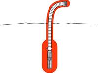 Gardena Aanzuiggarnituur 3,5m met Filter en Terugslagklep - 25mm Diameter Spiraalslang - thumbnail