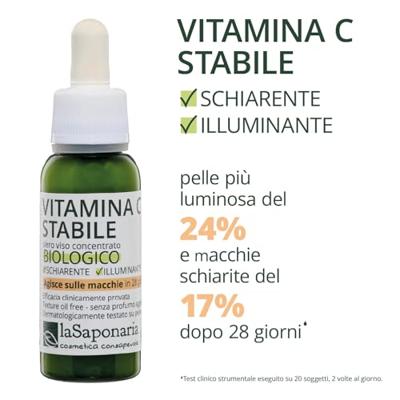 Gezichtsserum La Saponaria 30 ml Vitamine C