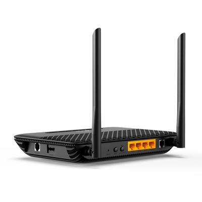 TP-Link TD-W9960v Internet Box, DSL Modem Router, VDSL-vectoring 100 Mbit/s, 4 x 100 Mbps poorten, N300 WLAN, tot 6 DECT handsets, compatibel met Telekom/1&1/Vodafone/O2, alleen voor Duitsland
