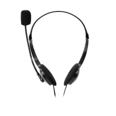 Hoofdtelefoon met microfoon Nilox NXCM0000004 Zwart - thumbnail