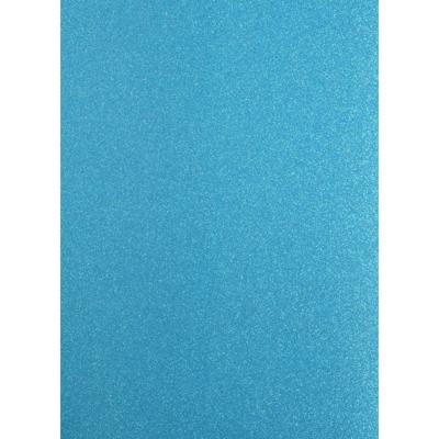 Florence • glitterpapier 250g a4 turquoise 5x