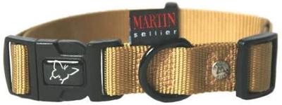 Martin halsband verstelbaar nylon beige