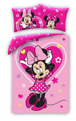Minnie Mouse Dekbedovertrek Lovely - 140 x 200 cm - Katoen - 70 x 90 cm Minnie Mouse Dekbedovertrek Lovely - 140 x 200 cm - Katoen - 70 x 90 cm