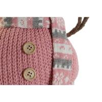 Decoratie DKD Home Decor Wit Bruin Roze 30 x 16 x 33 cm (2 Stuks) - thumbnail