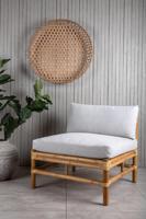 Nohr Loungebank 'Zev' Modulair, Rotan - thumbnail