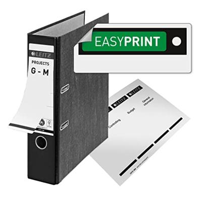 Leitz Ordner 1080 DIN A4 Rugbreedte: 80 mm Bruin Wolken 2 beugels 10805075 - thumbnail