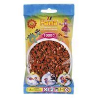 Hama strijkkralen bruin 1000 stuks - thumbnail