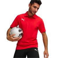 PUMA teamGOAL Polo Rood Wit - thumbnail