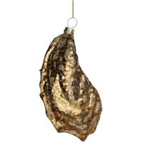 Kersten Ornament Oester glas goud 14cm - thumbnail