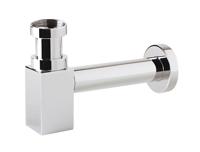 Hotbath Pal fonteinsifon vierkant, geborsteld nikkel - thumbnail