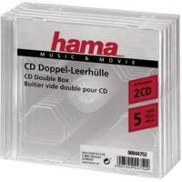 Hama cd dubbel box transpirant 5 pak - thumbnail