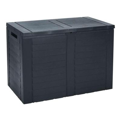 Kist voor buiten Lifetime Antraciet PVC 75 x 45 cm Stads