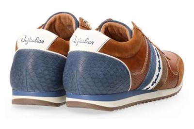 Australian Camaro Leather 15.1547.02-T30 Bruin / Blauw -44 maat 44