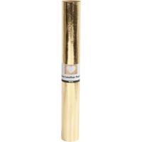 Creativ Company Faux leather papier, b: 49 cm, unikleurig,met folie, 350 gr, goud, 1 m/ 1 rol - thumbnail