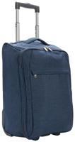 XD Collection trolley opvouwbaar 40 liter polyester blauw - thumbnail