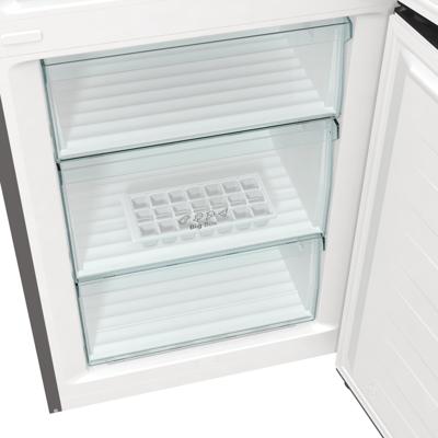 Hisense HIS RB390N4AC2 K/G-KOMBI A++ koelkast Vrijstaand Metallic 320 l A++