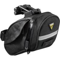Topeak zadeltas Aero Wedge DX small - Zwart - Race - 0,45L - thumbnail