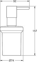 Grohe Essentials Zeepdispenser Hard Graphite - thumbnail