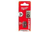 Milwaukee SHOCKWAVE™ IMPACT DUTY schroefbits TX25 x 25 mm VE=2 - 4932430879 - thumbnail