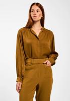 Aaiko Liv Vis 516 Blouse 191034 French Olive - thumbnail