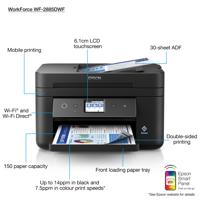 Epson WorkForce WF-2885DWF - Multifunctionele printer - thumbnail