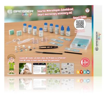 Bresser Optik smartes Mikroskopie-Zubehörset Junior 8859480 Experimenteerset Experimenteerset