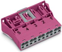 WAGO 770-795 Netstekker WINSTA MIDI Stekker, recht Totaal aantal polen: 5 25 A Pink 100 stuk(s) - thumbnail