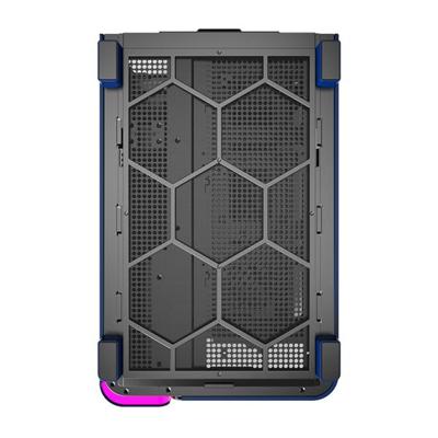 Montech king 95 midi tower behuizing (blauw | 2x usb-a | 1x usb-c | rgb | tempered glass)