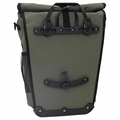 Fietstas voor Bagagedrager 20 L Olijfgroen 34x16x59 cm