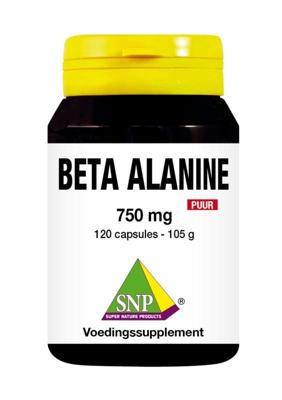 SNP Beta alanine 750mg puur 120 Capsules