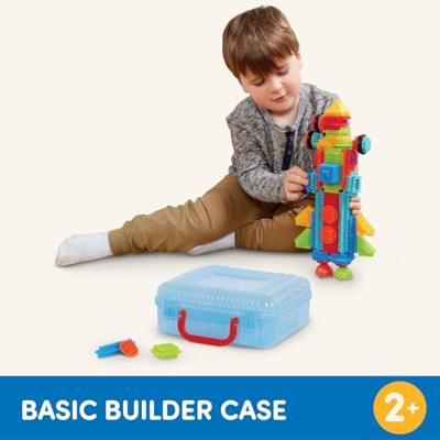 Bristle Blocks Koffer met 50 Stuks Bristle Blocks Koffer met 50 Stuks