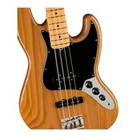 Fender American Professional II Jazz Bass Roasted Pine MN elektrische basgitaar met koffer - thumbnail