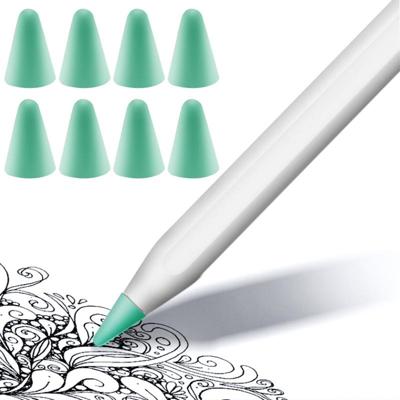 8 STKS antislip Mute slijtvaste NIB cover voor Apple pencil 1/2 (mintgroen) 8 STKS antislip Mute slijtvaste NIB cover voor Apple pencil 1/2 (mintgroen)