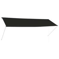 VidaXL Luifel uittrekbaar 350x150 cm antraciet - thumbnail