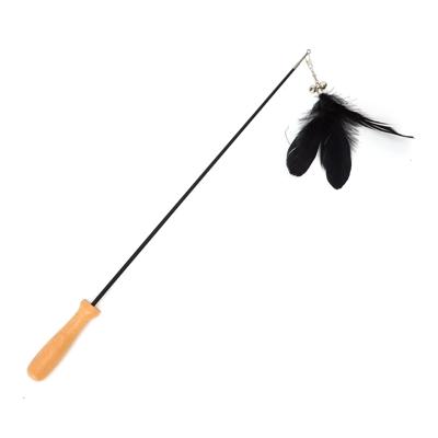 Nobleza Kattenhengel - Uitschuifbaar - Zwarte veren Nobleza Kattenhengel - Uitschuifbaar - Zwarte veren