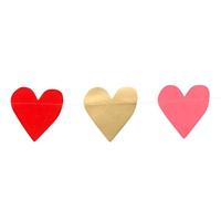 Kartonnen Hartjes Slinger Valentijn (2m) - thumbnail