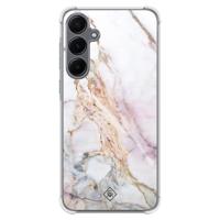 Samsung Galaxy A55 shockproof hoesje - Parelmoer marmer - thumbnail