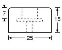 Adam Hall 4904 M8 AH Rubberen voeten 8 stuk(s) - thumbnail