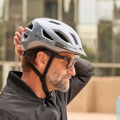 Abus helm urban-i 4.0 graphite silver m 54-58cm