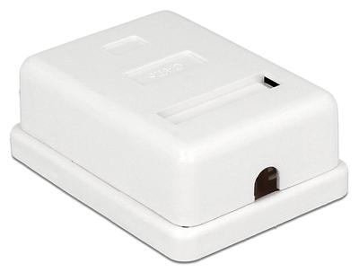 Delock 86169 modulair stopcontact 1 poort Cat.6