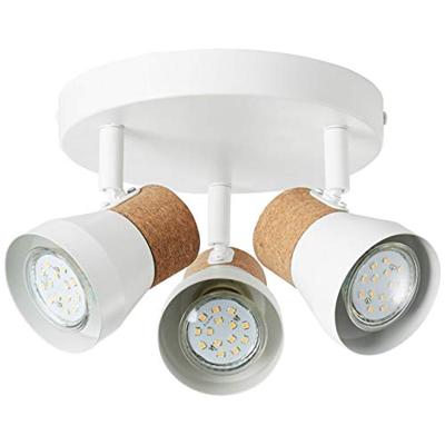 Brilliant Kurken plafondspotMoka 3-lichts - 75734/75