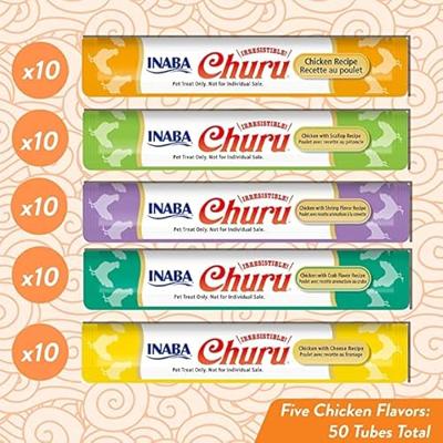 Inaba churu multipack chicken varieties