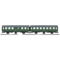 Märklin 43196 H0 ombouwrijtuig-paar 2e klas+GEP. Van de DB - thumbnail