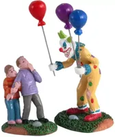 Halloweenfiguur Creepy balloon seller set of 2 LEMAX - Lemax - thumbnail