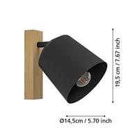 Eglo Landelijke wandlampCotorro - 900434 - thumbnail