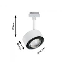 Paulmann URail Aldan 230V-railsysteem lamp URail LED vast ingebouwd 8 W LED Wit - thumbnail