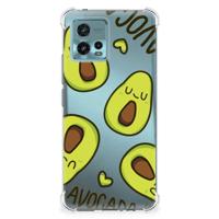 otorola Moto G72 Stevig Bumper Hoesje Avocado Singing - thumbnail