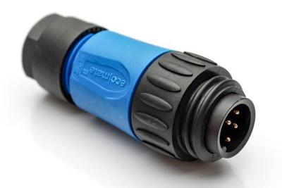Amphenol C016 30H006 110 10 Ronde connector Stekker, recht Totaal aantal polen: 6 + PE Serie (ronde connectoren): C016 1 stuk(s)